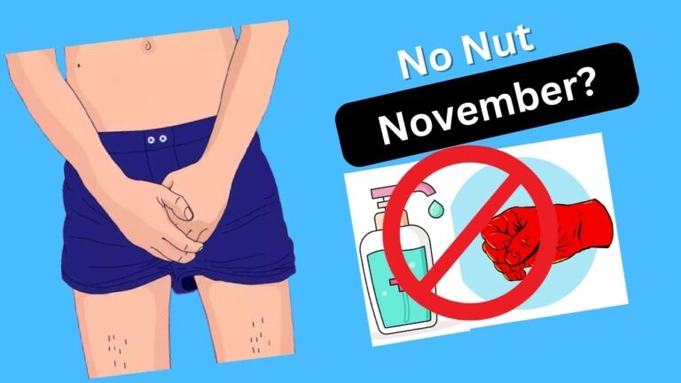 What is No Nut november