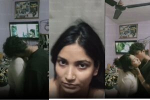 Submissive Indian Girl Rough Choking Slapping By His Boyfriend